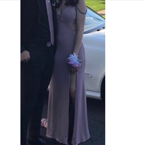 light pink/champagne/rose prom dress - Picture 8 of 8